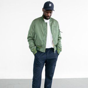 Wooyoungmi Green Bomber Jacket